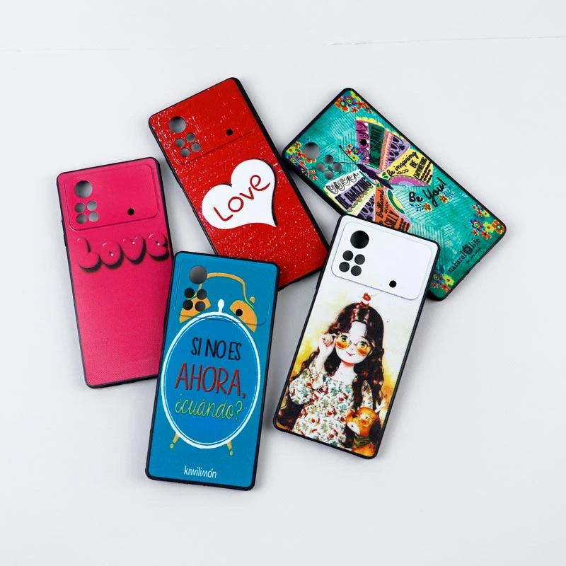قاب شیائومی Poco X4 Pro 5G دور ژله ای طرح دار دخترانه محافظ لنزدار ایرانی