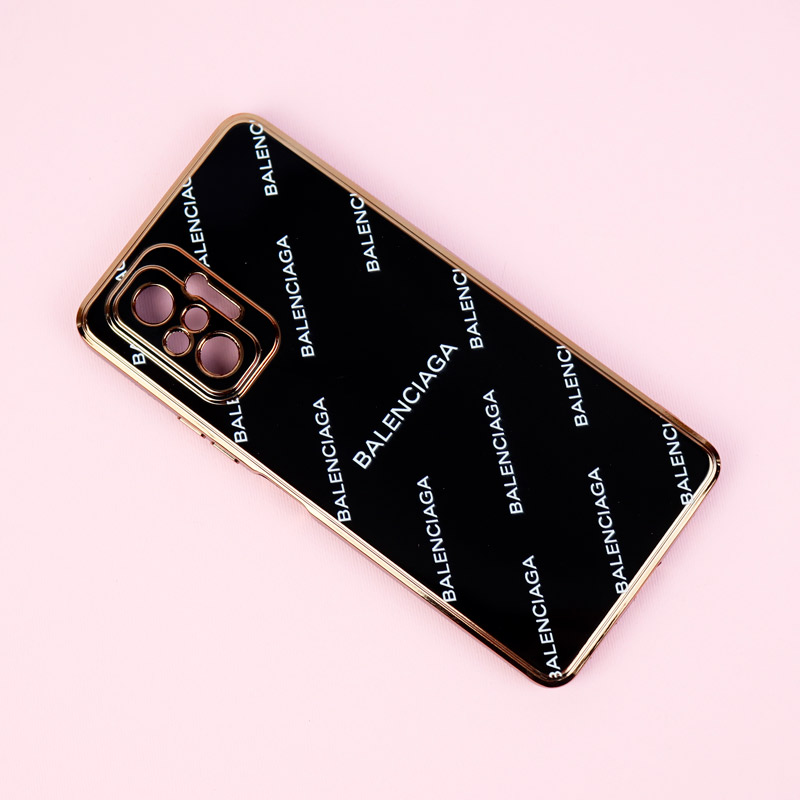 قاب طرحدار My Case محافظ لنزدار Xiaomi Redmi Note 10 Pro مشکی