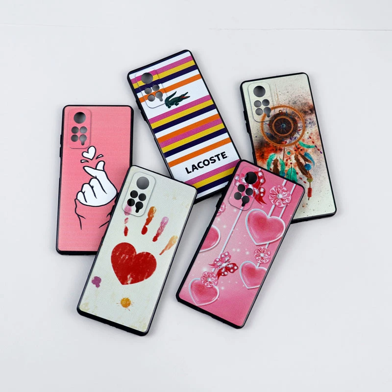قاب شیائومی Redmi Note 11 / 11s دور ژله ای طرح دار دخترانه محافظ لنزدار ایرانی