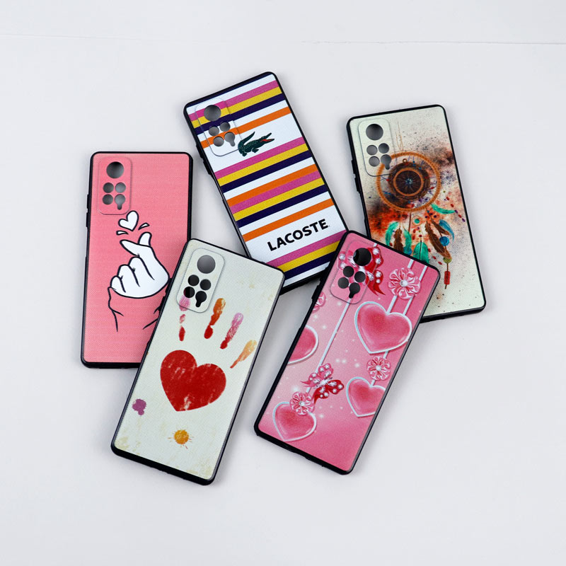 قاب دور ژله ای طرحدار دخترانه محافظ لنزدار ایرانی Xiaomi Redmi Note 11 / 11s