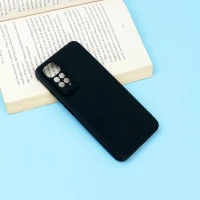 قاب 3D Camera محافظ لنزدار Xiaomi Redmi Note 11 / 11s مشکی