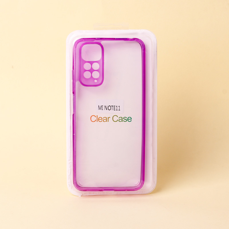 قاب اکریلیک دور رنگی محافظ لنزدار Xiaomi Redmi Note 11 / 11s