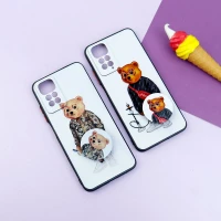 قاب فانتزی طرحدار پسرانه محافظ لنزدار + پاپ سوکت Xiaomi Redmi Note 11 / 11S سری R