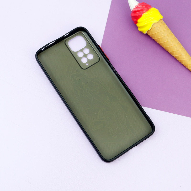 قاب فانتزی طرحدار دخترانه محافظ لنزدار + پاپ سوکت Xiaomi Redmi Note 11 / 11S سری R