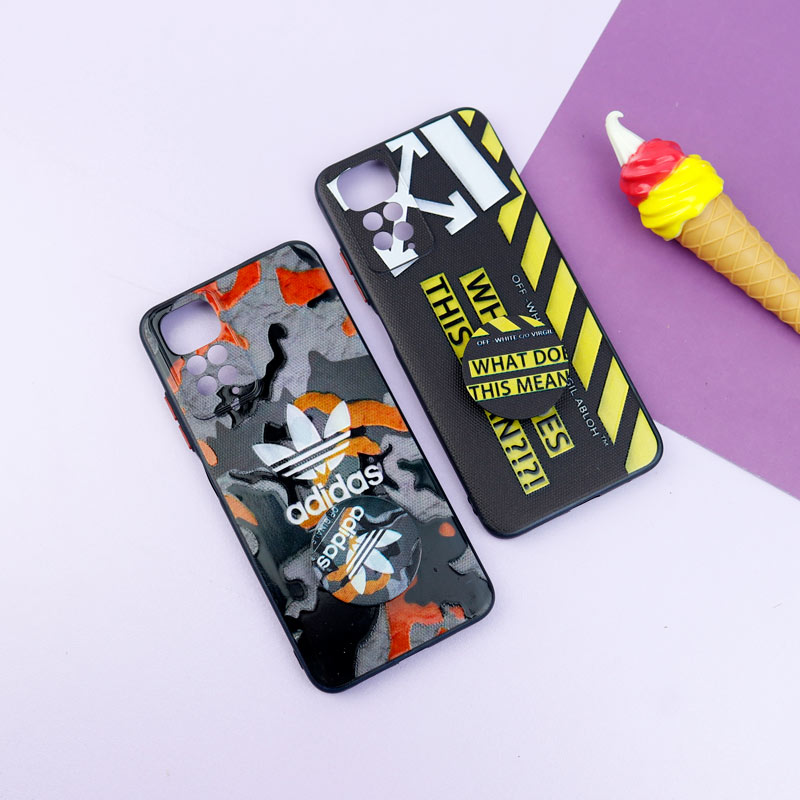 قاب فانتزی طرحدار پسرانه محافظ لنزدار + پاپ سوکت Xiaomi Redmi Note 11 / 11S سری R