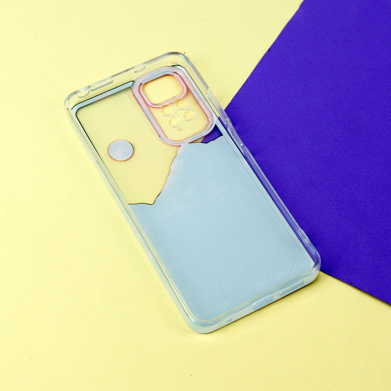قاب ژله ای شفاف طرح کوهستان محافظ لنزدار Xiaomi Redmi Note 11 / 11S