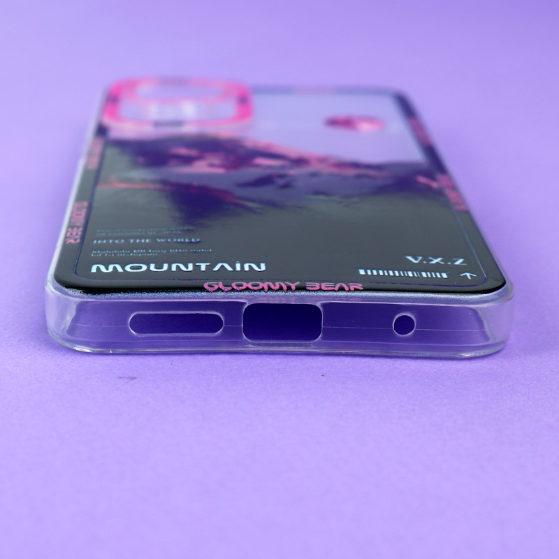 قاب ژله ای شفاف طرح کوهستان محافظ لنزدار Xiaomi Redmi Note 11 / 11S