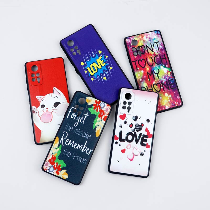 قاب دور ژله ای طرحدار دخترانه محافظ لنزدار ایرانی Xiaomi Redmi Note 11 Pro