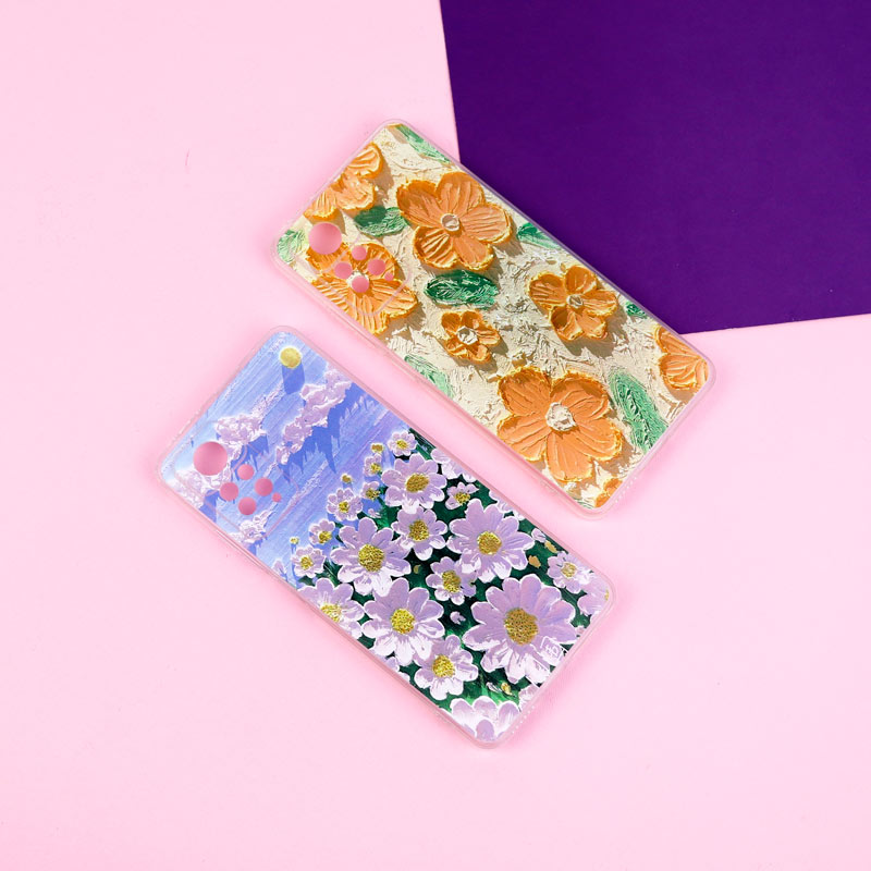 قاب ژله ای طرحدار گل برجسته محافظ لنزدار Xiaomi Redmi Note 11 Pro