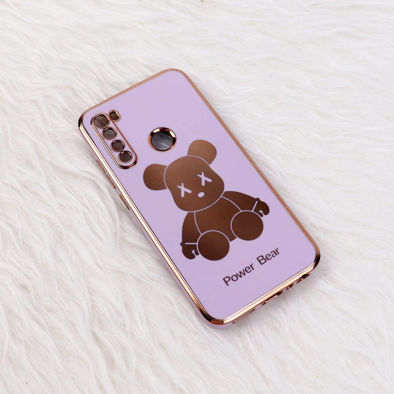 قاب My Case Power Bear شیائومی Redmi Note 8 محافظ لنزدار
