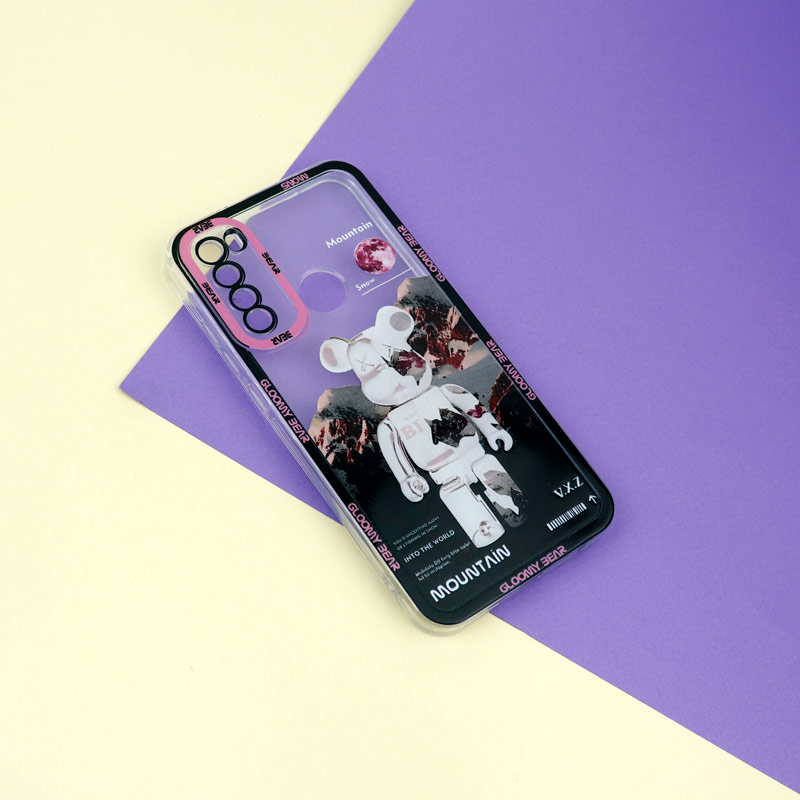 قاب ژله ای شفاف طرح کوهستان محافظ لنزدار Xiaomi Redmi Note 8