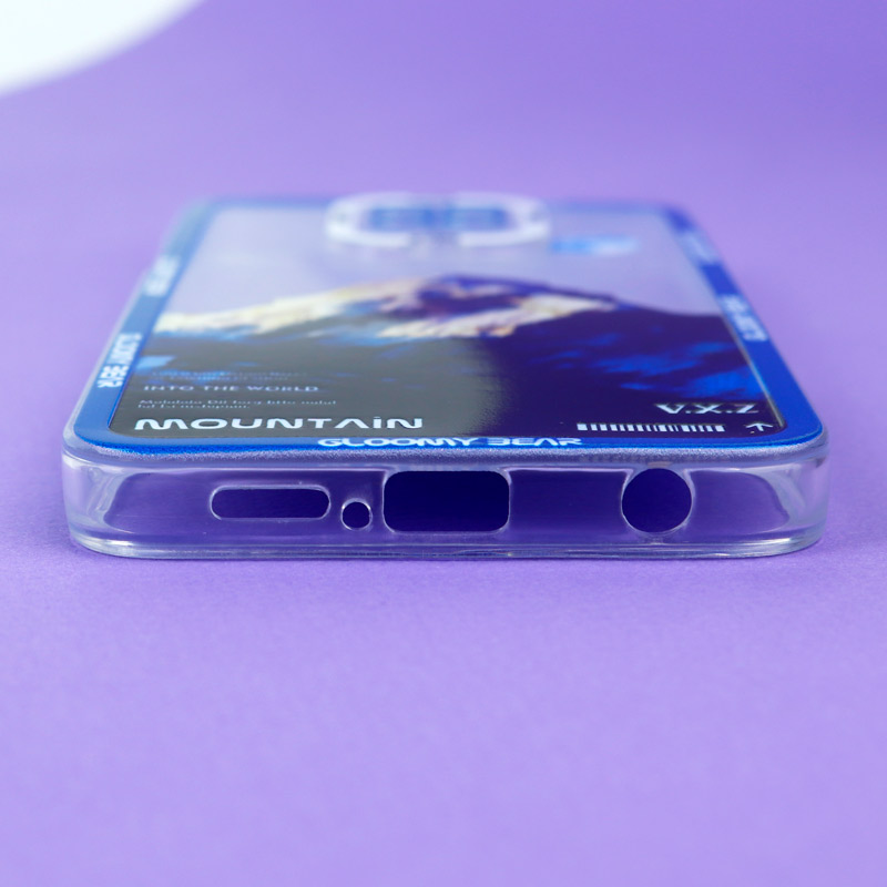 قاب ژله ای شفاف طرح کوهستان محافظ لنزدار Xiaomi Redmi Note 9s