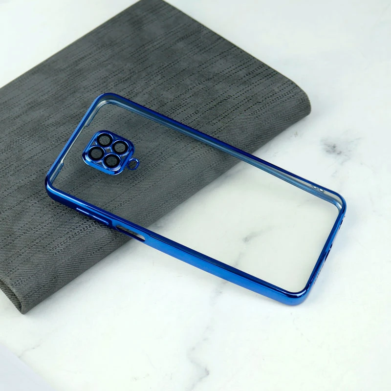 قاب شفاف دور رنگی محافظ لنزدار Xiaomi Redmi Note 9s