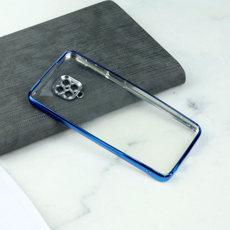 قاب شفاف دور رنگی محافظ لنزدار Xiaomi Redmi Note 9s