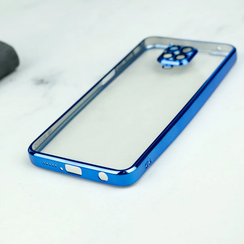 قاب شفاف دور رنگی محافظ لنزدار Xiaomi Redmi Note 9s