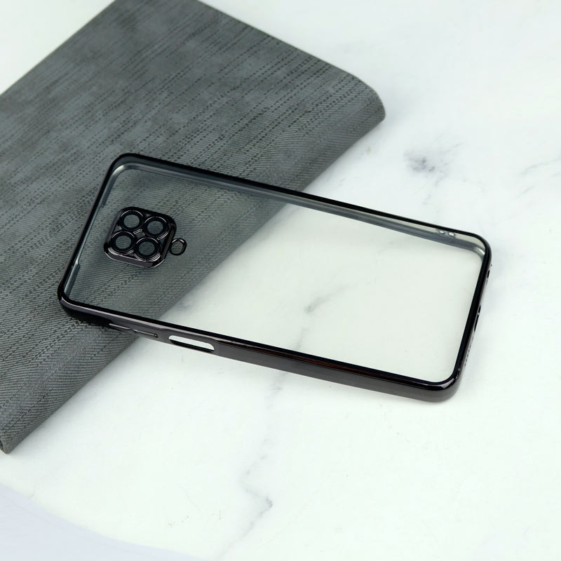 قاب شفاف دور رنگی محافظ لنزدار Xiaomi Redmi Note 9s