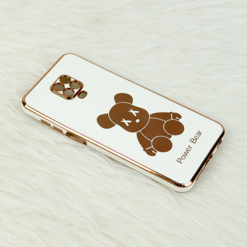 قاب My Case Power Bear شیائومی Redmi Note 9s محافظ لنزدار