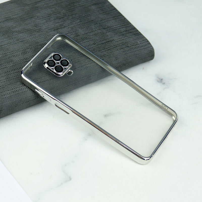 قاب شفاف دور رنگی محافظ لنزدار Xiaomi Redmi Note 9s