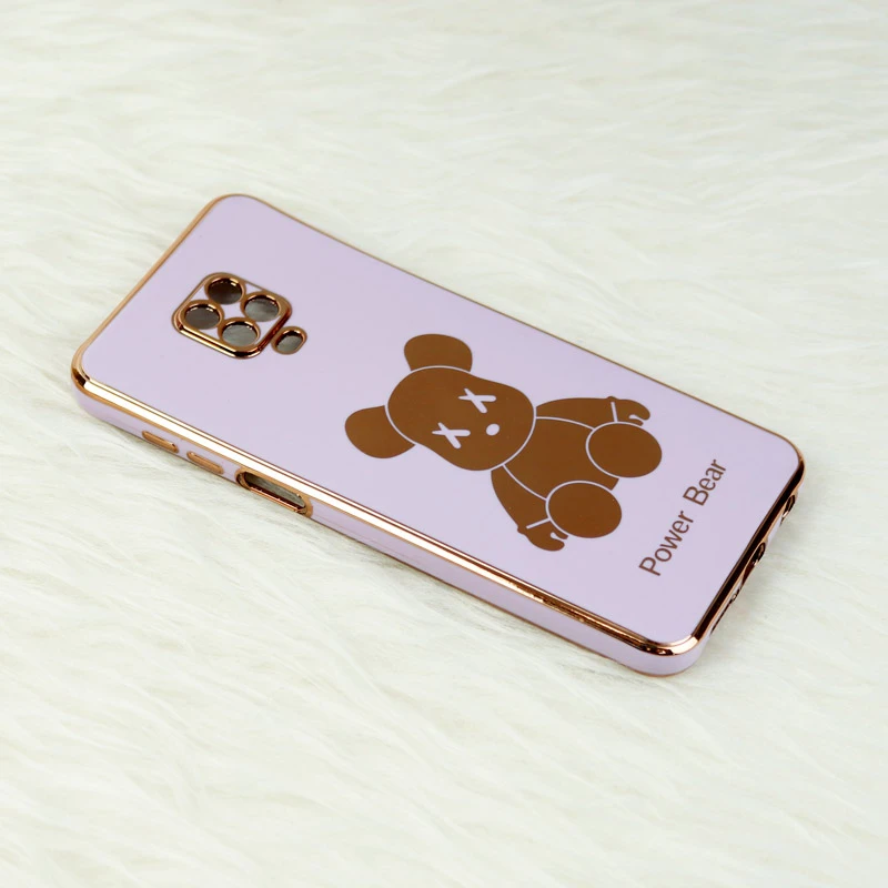 قاب My Case Power Bear شیائومی Redmi Note 9s محافظ لنزدار