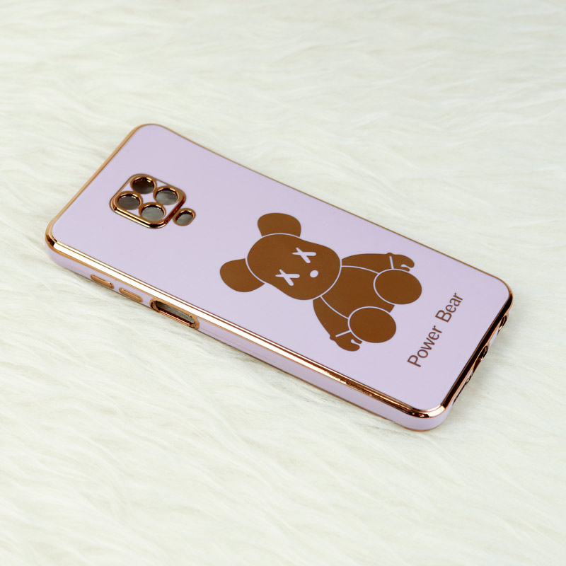 قاب My Case Power Bear محافظ لنزدار Xiaomi Redmi Note 9s