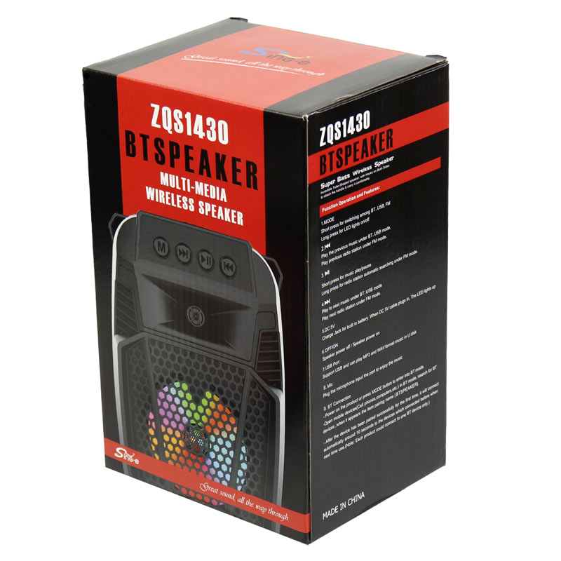 اسپیکر بلوتوثی فلش خور ZQS1430