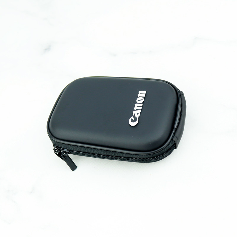 کیف چرمی Canon مشکی متوسط