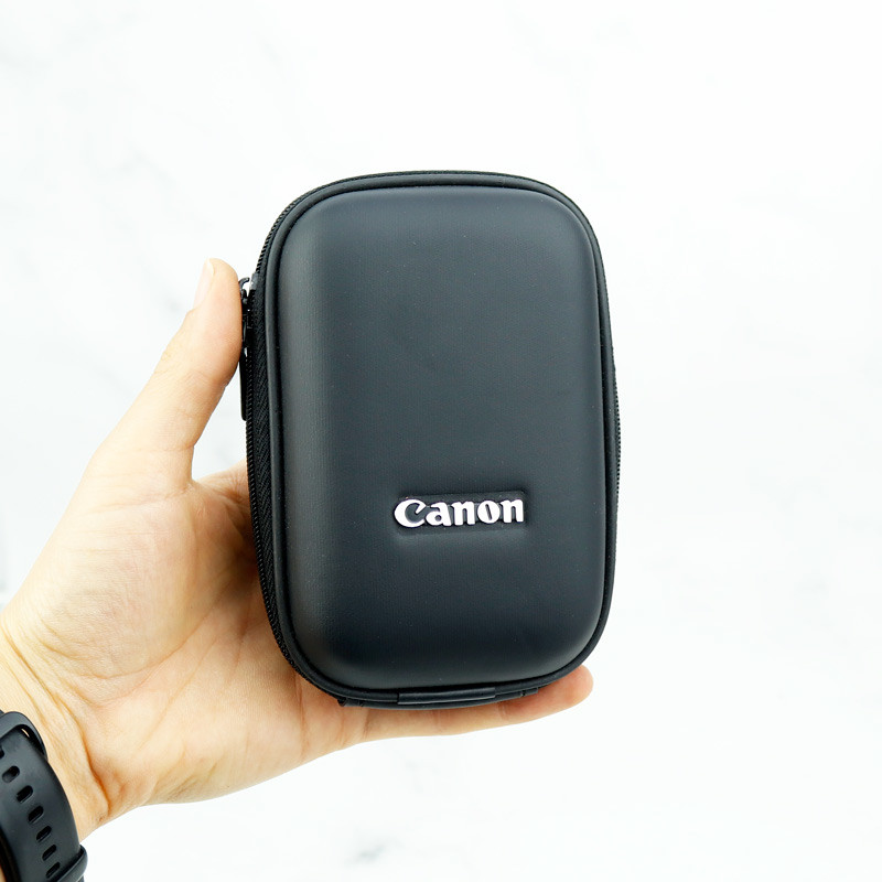 کیف چرمی Canon مشکی بزرگ