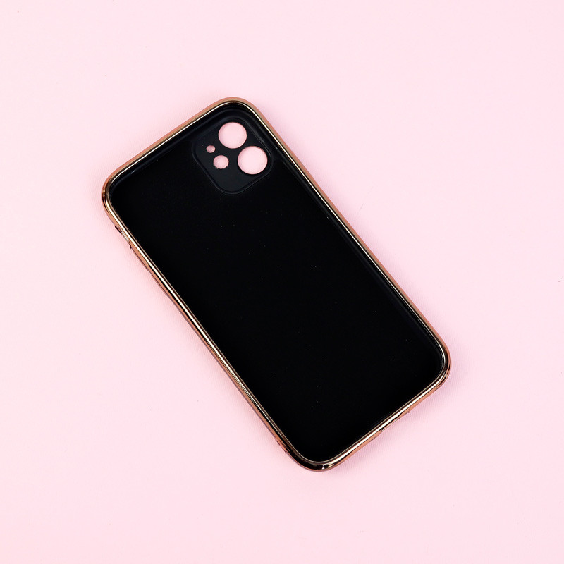 قاب طرحدار My Case محافظ لنزدار iPhone 11 مشکی