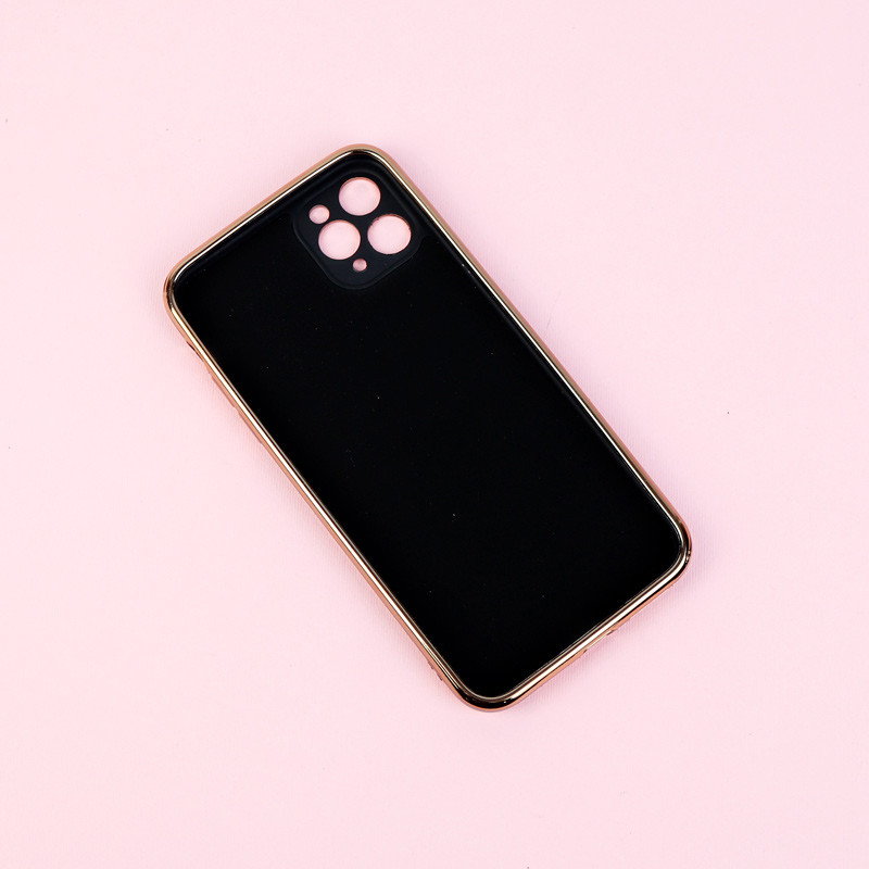 قاب طرحدار My Case محافظ لنزدار iPhone 11 Pro Max مشکی