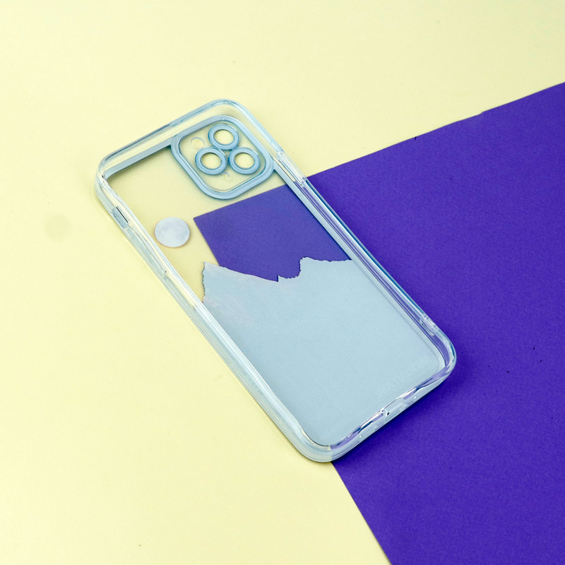 قاب ژله ای شفاف طرح کوهستان محافظ لنزدار iPhone 11 Pro Max