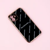 قاب طرحدار My Case محافظ لنزدار iPhone 12 مشکی