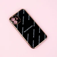 قاب طرحدار My Case محافظ لنزدار iPhone 12 مشکی