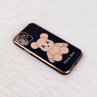 قاب My Case Power Bear آیفون iPhone 12 محافظ لنزدار