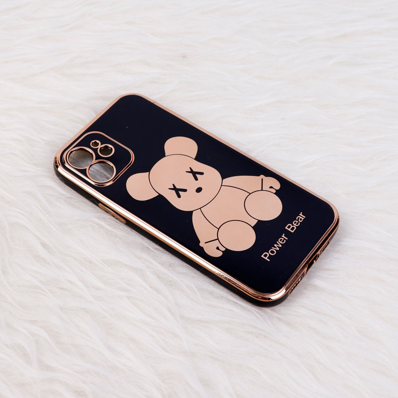 قاب My Case Power Bear محافظ لنزدار iPhone 12