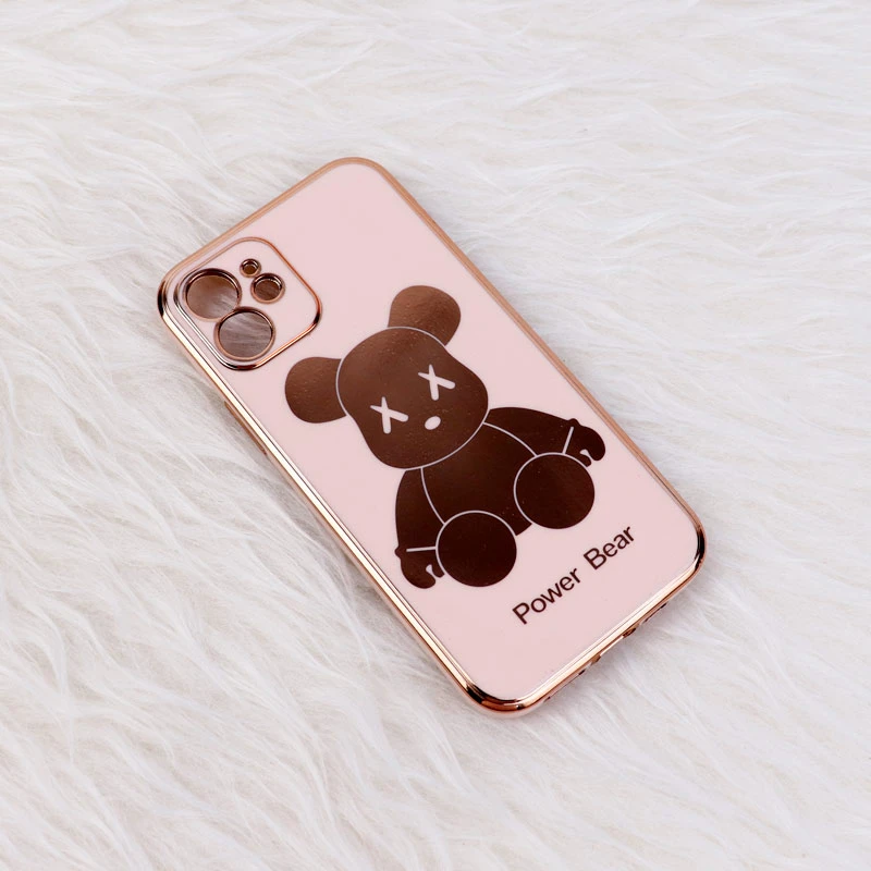 قاب My Case Power Bear آیفون iPhone 12 محافظ لنزدار