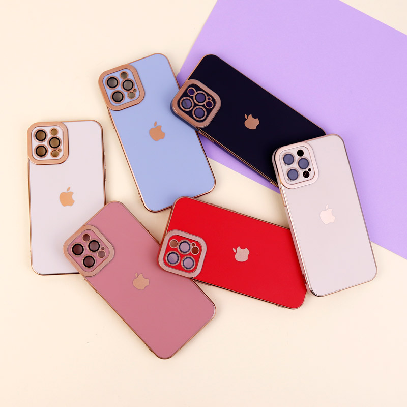 قاب براق My Case محافظ لنزدار iPhone 12 Pro سری B