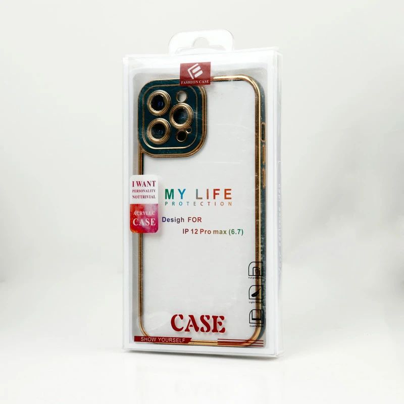 قاب پشت شفاف My Life محافظ لنزدار iPhone 12 Pro Max