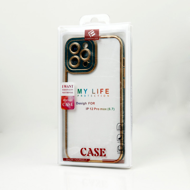 قاب پشت شفاف My Life محافظ لنزدار iPhone 12 Pro Max