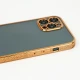 قاب شفاف دور طرحدار محافظ لنزدار iPhone 12 Pro Max