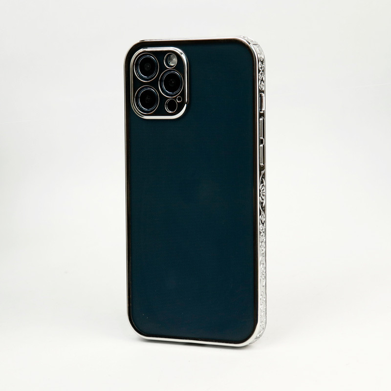 قاب شفاف دور طرحدار محافظ لنزدار iPhone 12 Pro Max