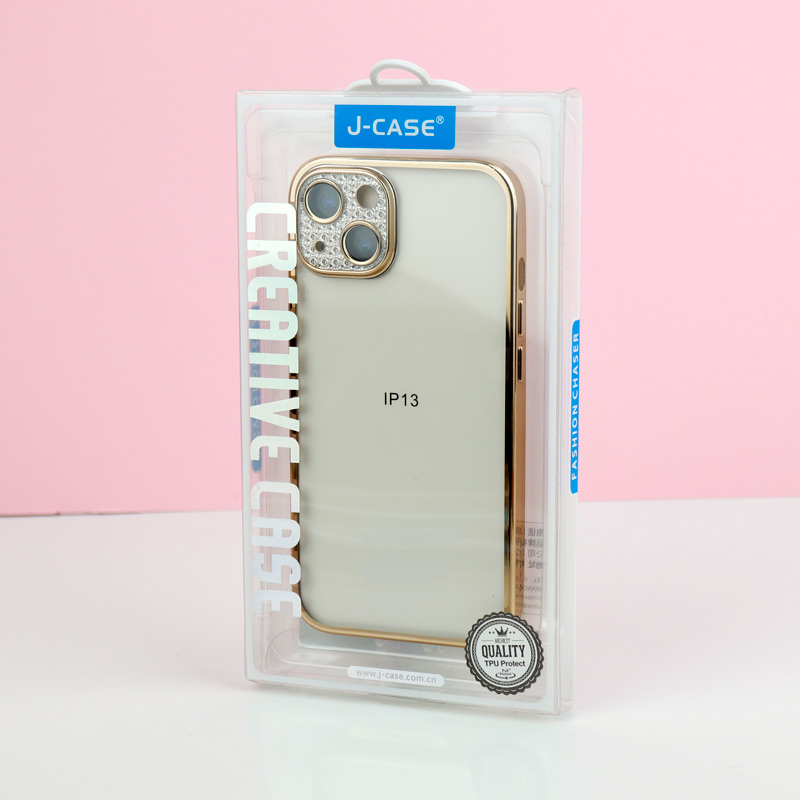 قاب پشت مات My Case نگین دار محافظ لنزدار iPhone 13