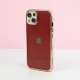 قاب پشت مات My Case نگین دار محافظ لنزدار iPhone 13
