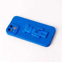 قاب سیلیکونی Bearbrick محافظ لنزدار iPhone 13