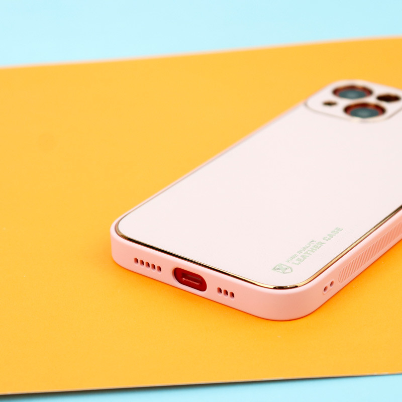 قاب چرمی Leather Case محافظ لنزدار iPhone 13