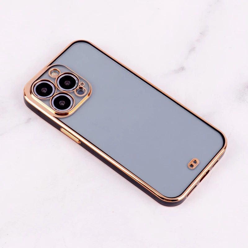 قاب ژله ای دور رنگی محافظ لنزدار iPhone 13 Pro