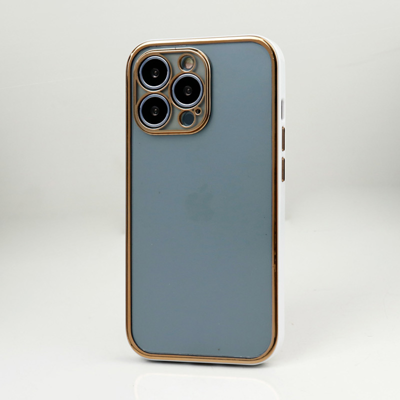 قاب پشت شفاف دور رنگی محافظ لنزدار iPhone 13 Pro