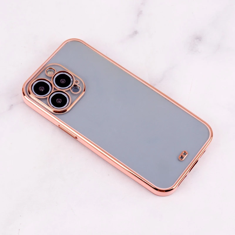 قاب ژله ای دور رنگی محافظ لنزدار iPhone 13 Pro