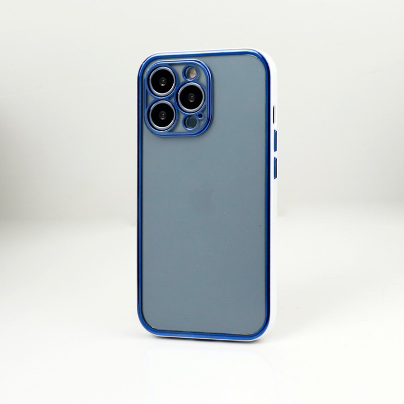 قاب پشت شفاف دور رنگی محافظ لنزدار iPhone 13 Pro