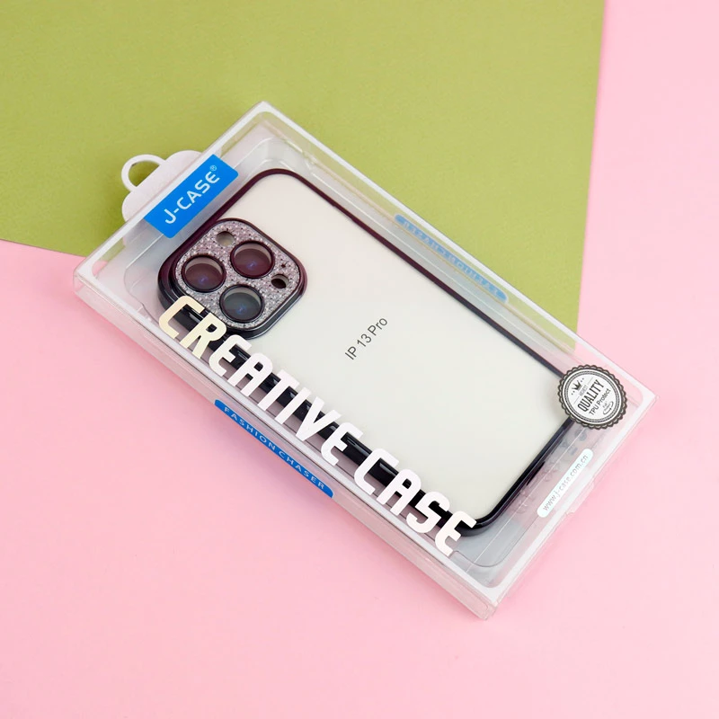 قاب پشت مات My Case نگین دار محافظ لنزدار iPhone 13 Pro