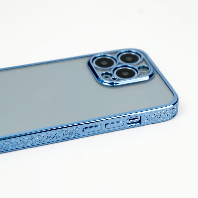 قاب شفاف دور طرحدار محافظ لنزدار iPhone 13 Pro